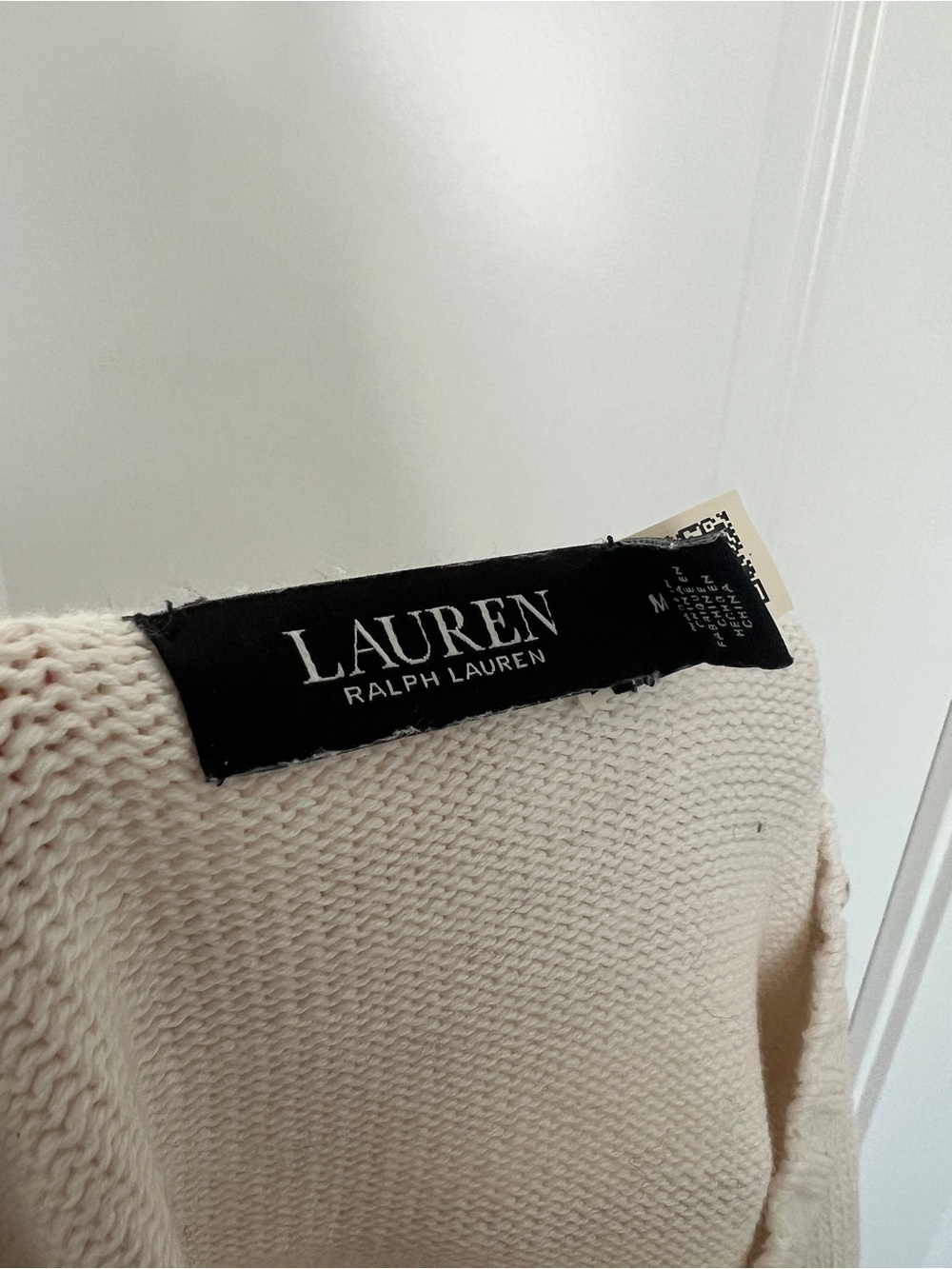 Ralph Lauren Lauren Intarsia-Knit Cotton Blend Sweater - Picture 4 of 8